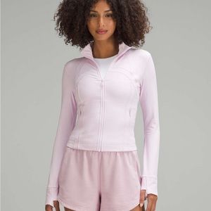 Lululemon Cropped Define Jacket *Nulu - Meadowsweet Pink (Size 8)